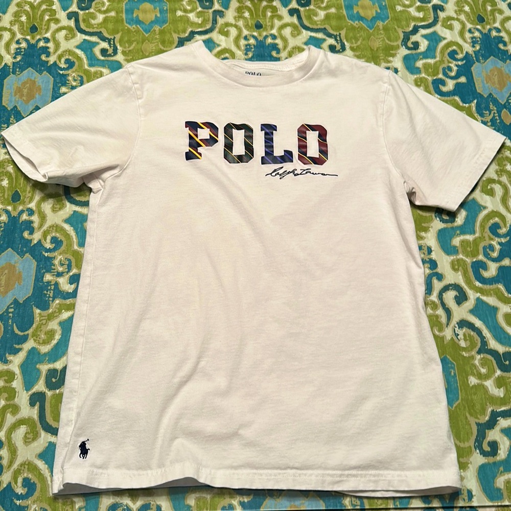 good condition white Ralph Lauren Polo t-shirt